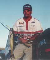Pro walleye fisherman Ross Grothe